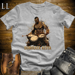 Sundiata Keita African Drum Lord T Shirt Sport Grey | African Gift