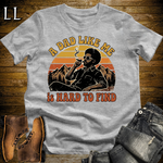 A Dad Like Me Is Hard To Find Cigar Softstyle Tee Sport Grey | Cigar Dad Slogan Tee