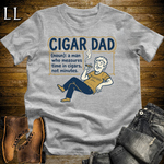 Cigar Dad Softstyle Tee Sport Grey | Cigar Lover Dad Tee