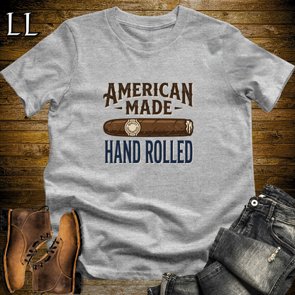 American Made Cigar Softstyle T Shirt Sport Grey | American Made Cigar Tee