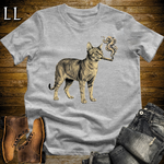 Vintage Cigar Abyssinian Cat Softstyle T Shirt Sport Grey | Cigar Abyssinian Cat Tee