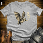 Vintage Cigar Bat Softstyle T Shirt Sport Grey | Cigar Bat Tee