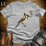 Vintage Cigar Blue Jay Softstyle T Shirt Sport Grey | Cigar Blue Jay Tee