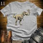 Vintage Cigar Allosaurus Softstyle T Shirt Sport Grey | Cigar Allosaurus Tee