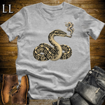 Vintage Cigar Ball Python Softstyle T Shirt Sport Grey | Cigar Ball Python Tee