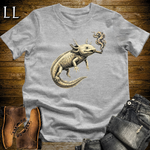 Vintage Cigar Axolotl Softstyle T Shirt Sport Grey | Cigar Axolotl Tee