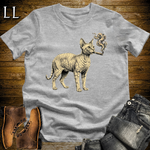 Vintage Cigar Devon Rex Softstyle T Shirt Sport Grey | Cigar Devon Rex Cat Tee