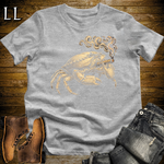 Vintage Cigar Crab Softstyle T Shirt Sport Grey | Cigar Lover Graphic Tee