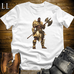 African Doubleblade Axe Master White | Axe Master Tee