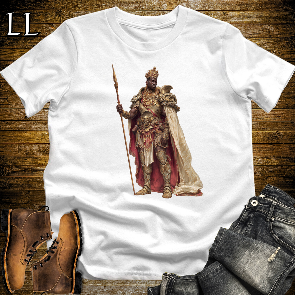 African Spear King White | Spear King Shirt