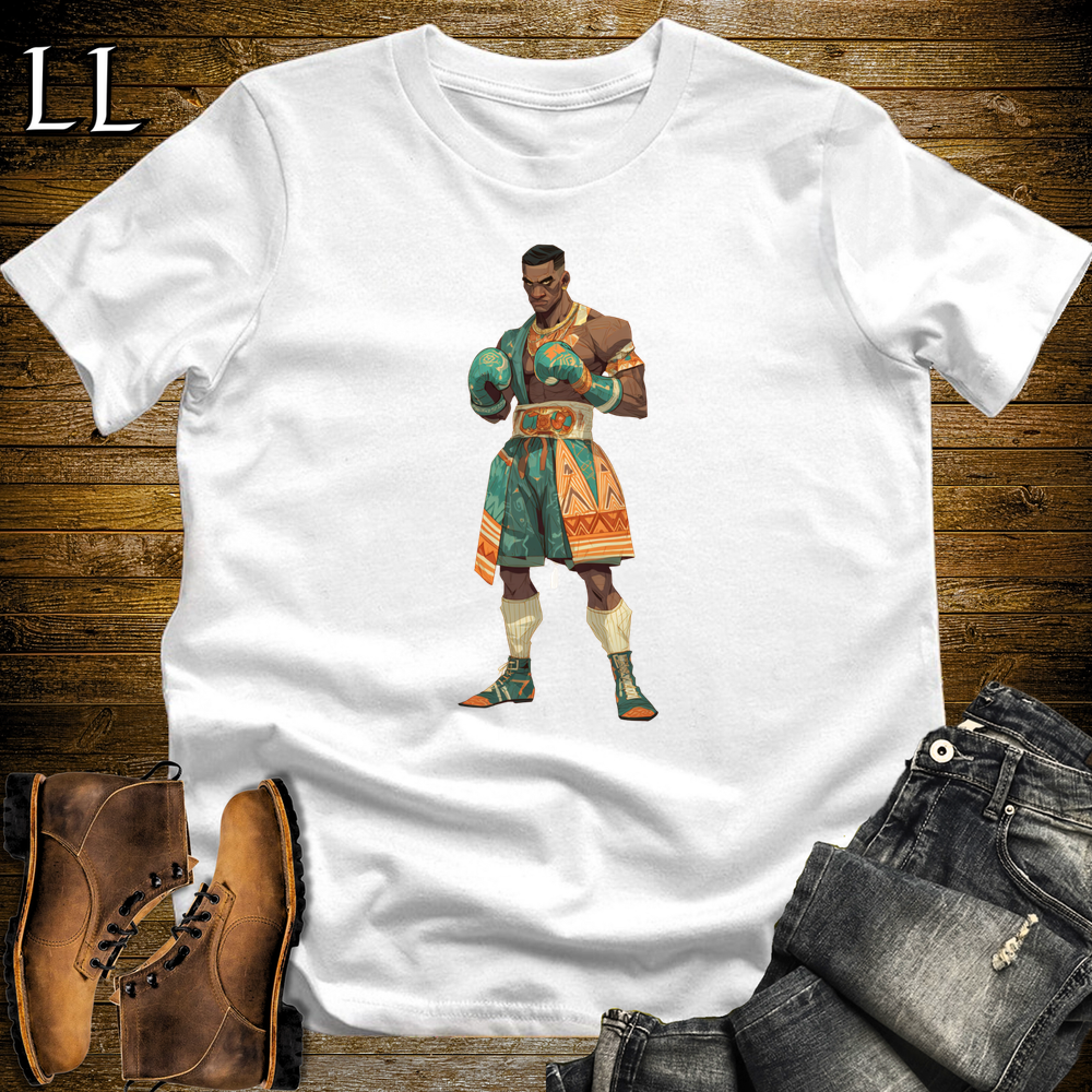 African Boxing Legend - White