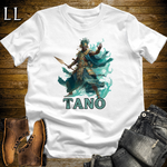 Tano African God Softstyle Tee White | Akan River Warrior God Tee