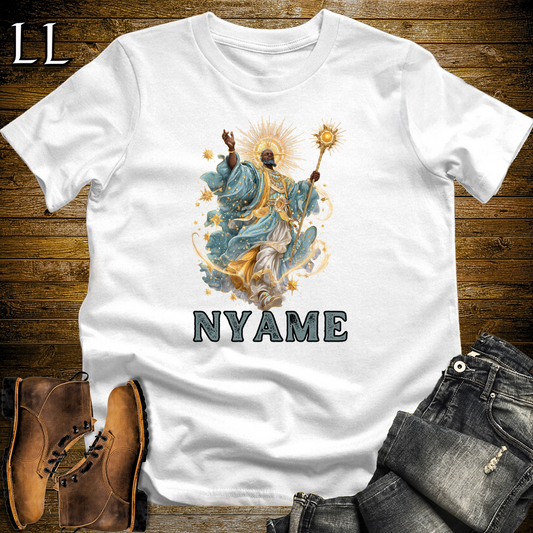 Nyame African God Softstyle Tee - White