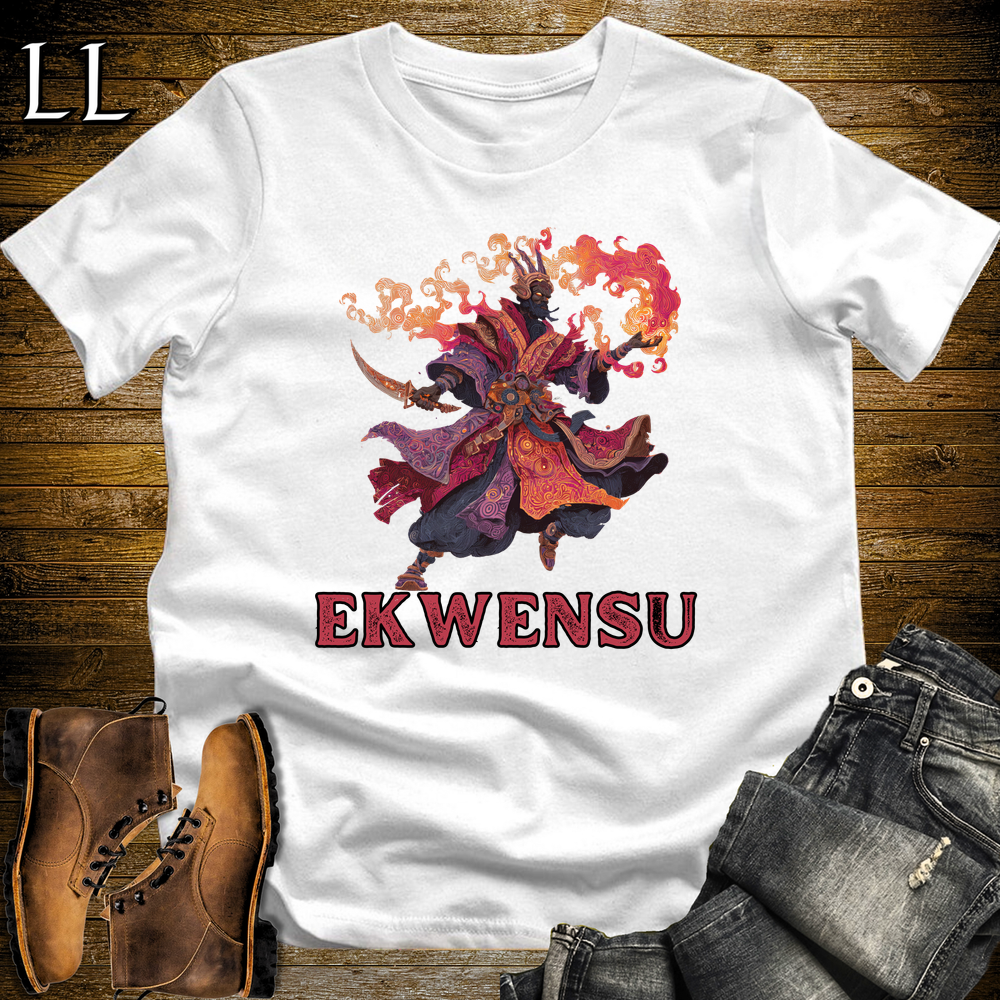 Ekwensu African God Softstyle Tee - White