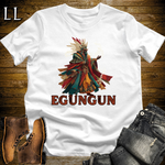 African Egungun Spirits Softstyle Tee White | Yoruba Ancestor Spirit Tee