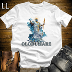 African God Olodumare Softstyle Tee White | Yoruba Supreme God Tee
