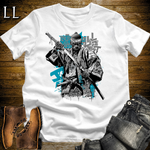 African Silver Street Samurai - White