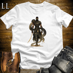 African Black Mamba Assassin Softstyle Tee White | African Warrior Tee