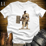 African Holy Barbarian Softstyle Tee White | African Warrior Tee