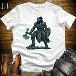 African Emerald Warrior Softstyle Tee - White