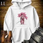 Cherry Blossom Samurai King White | Warrior Hoodie