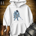 African Diamond Armor King Hooded Sweatshirt White | Diamond Armor King