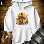 African Wolf Warrior White | Hooded Sweatshirt