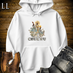 Chukwu African God Hooded Sweatshirt White | Supreme God Creator Hoodie