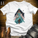 African 16 Bit Water Queen White | African Queen Tee