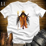 African 16 Bit Sun Queen White | African Queen Tee