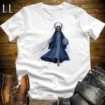 African 16 Bit Moon Queen White | African Queen Tee