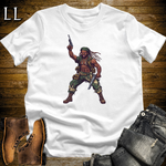 African 16 Bit Guerilla Soldier White | African Tee