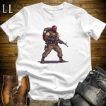African 16 Bit Combat Medic White | African Warrior Tee