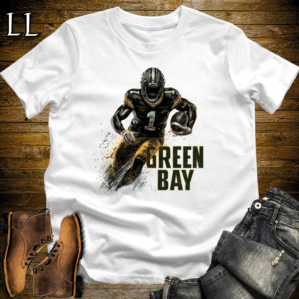 Green Bay Packers Shirt White | NFL Fan Tee