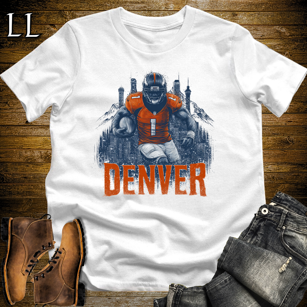 Denver Broncos Shirt White | NFL Fan Tee
