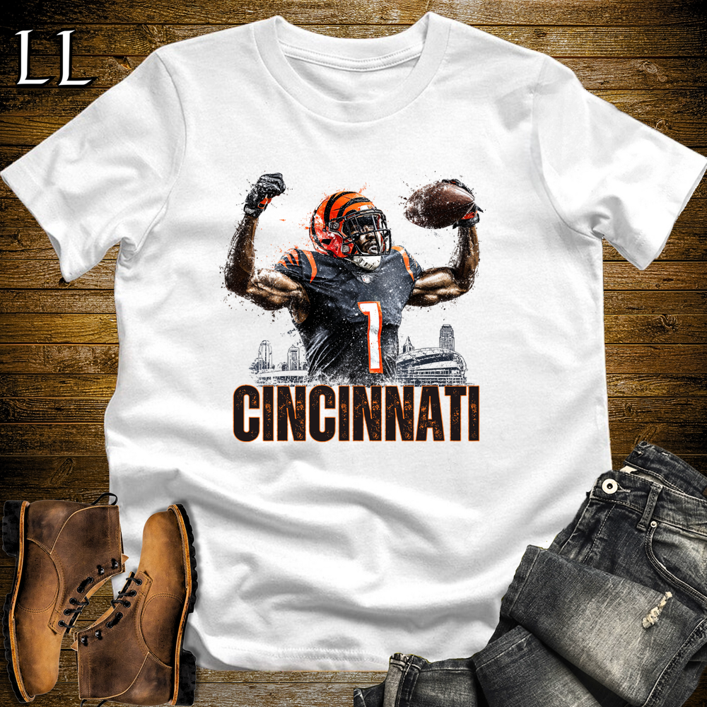 Cincinnati Bengals Shirt White | NFL Fan Tee