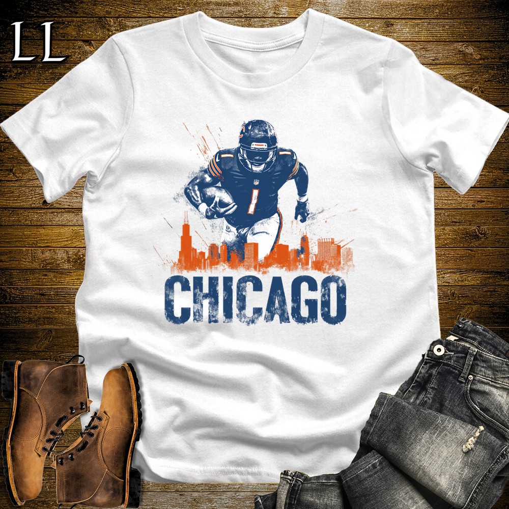 Chicago Bears Shirt White | NFL Fan Tee