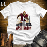 Washington Football Number 1 T Shirt - White