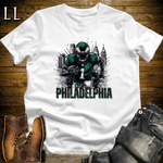 Eagles Football Shirt White | Philadelphia Fan Tee