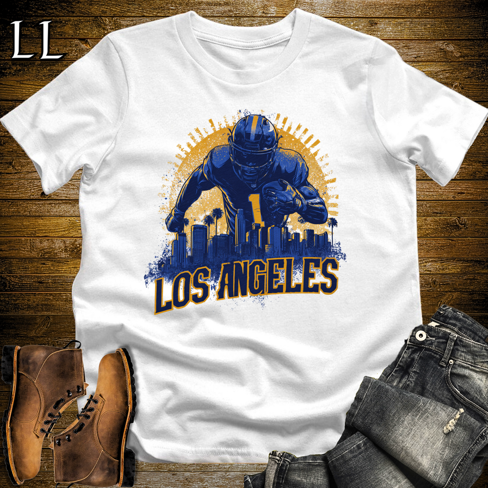 Chargers Football Shirt White | LA Fan Tee