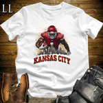 Chiefs Football Shirt White | Kansas City Fan Tee