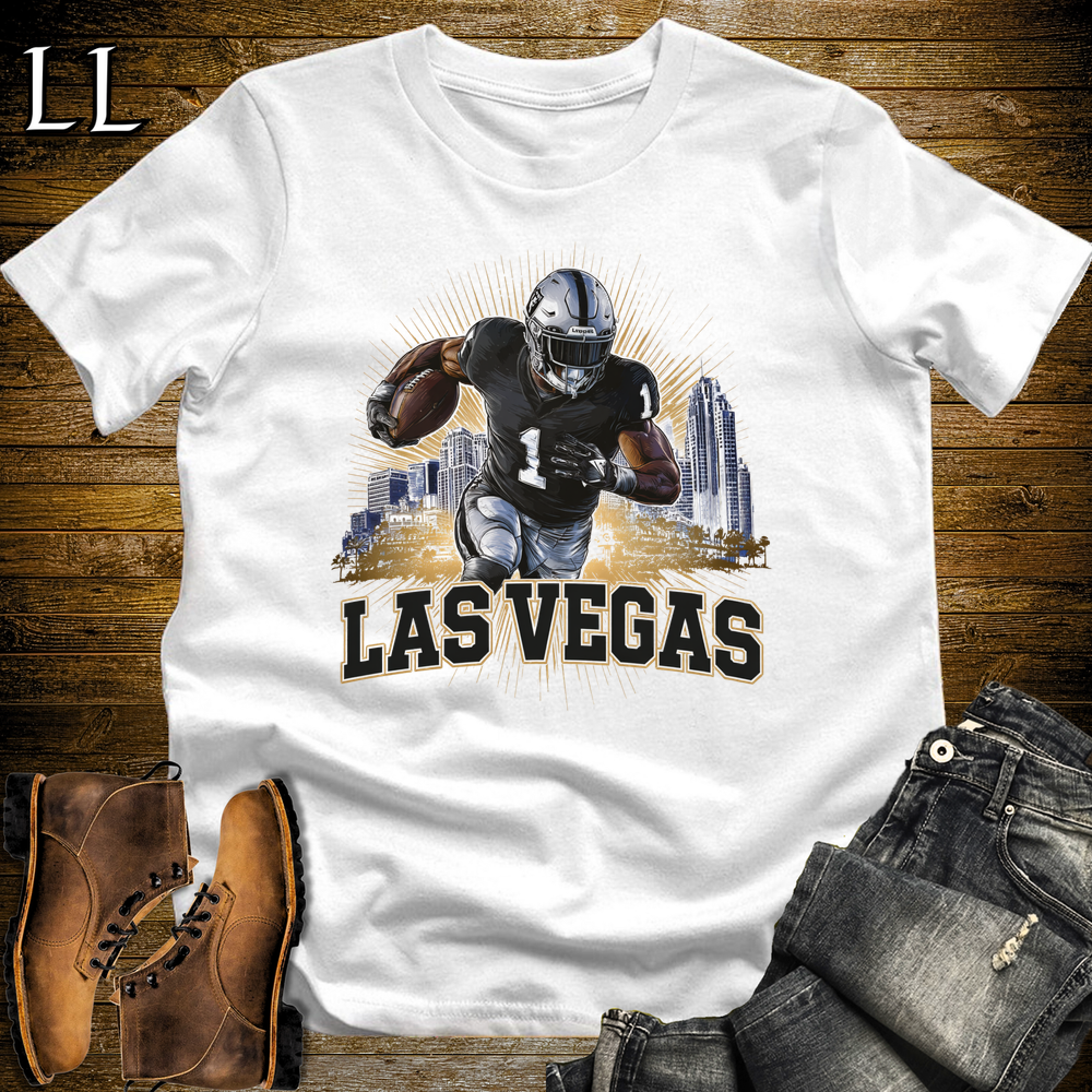 Las Vegas Raiders Shirt White | NFL Fan Tee