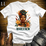 African Warrior Mom Softstyle T Shirt White | African Mom Gift Tee