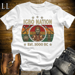 African Igbo Nation Softstyle T Shirt White | Igbo Heritage Tee