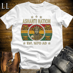 African Ashanti Nation Softstyle T Shirt White | Ashanti Warrior Pride Tee