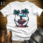 African Vacation Mode T Shirt White | Funny African Tee