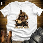 Sundiata Keita African Drum Lord T Shirt White | African Gift