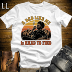 A Dad Like Me Is Hard To Find Cigar Softstyle Tee White | Cigar Dad Slogan Tee