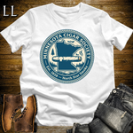 Minnesota Cigar Society Softstyle T Shirt White | Cigar Lover Gift Tee