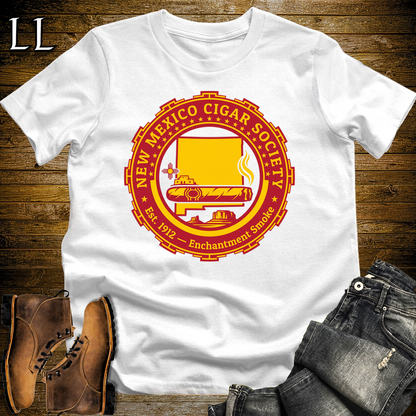 New Mexico Cigar Society Softstyle T Shirt White | Cigar Lover Gift Tee